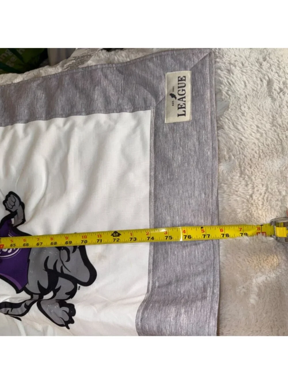 Patchwork League Collegiate Quilted Spirit Blanket for Univ of St Thomas